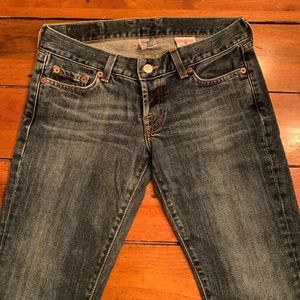 Lucky Brand Dungarees Lowrise jeans bootcut size 0/25